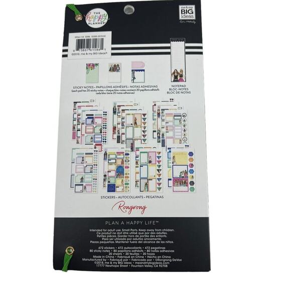 The Happy Planner Rongrong Sticker Book Seasonal Functional - Picture 3 of 3